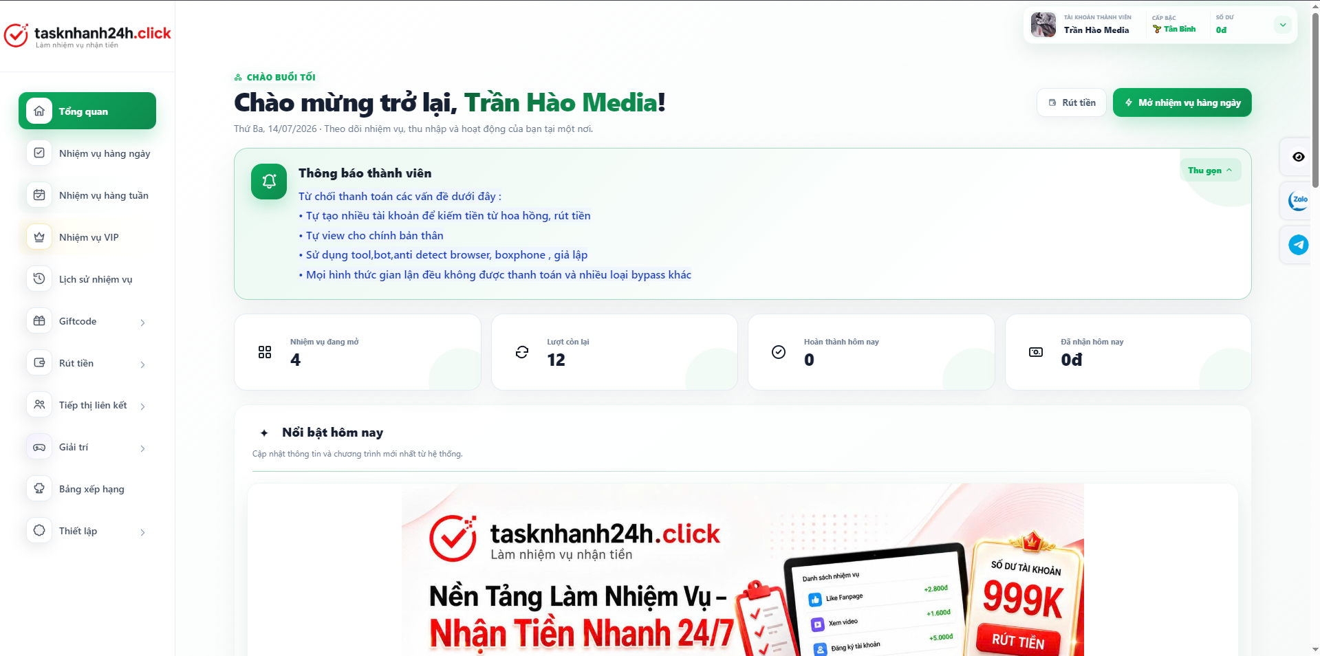 Giới thiệu dịch vụ KIEMLUA.ONLINE